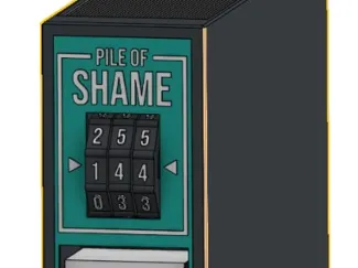 Pile of Shame - Book Counter