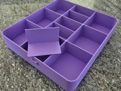 Separator for mini plug-in game (3dcalibrator)