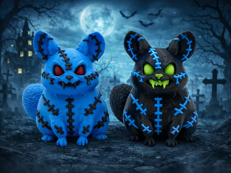 Horror Chinchilla | Nightmare Collection