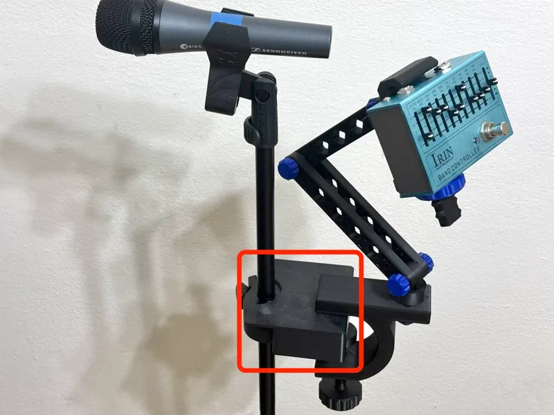 Mic Stand to Desk Accessory Adapter