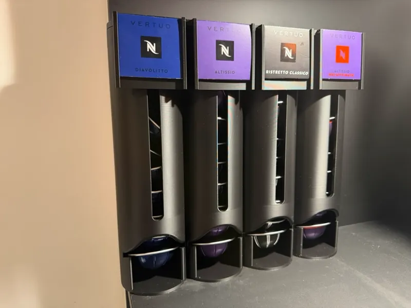 Label Lid for Nespresso Vertuo Pod Dispenser 