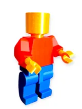 Фигурка Block Heroes в ярки цветове