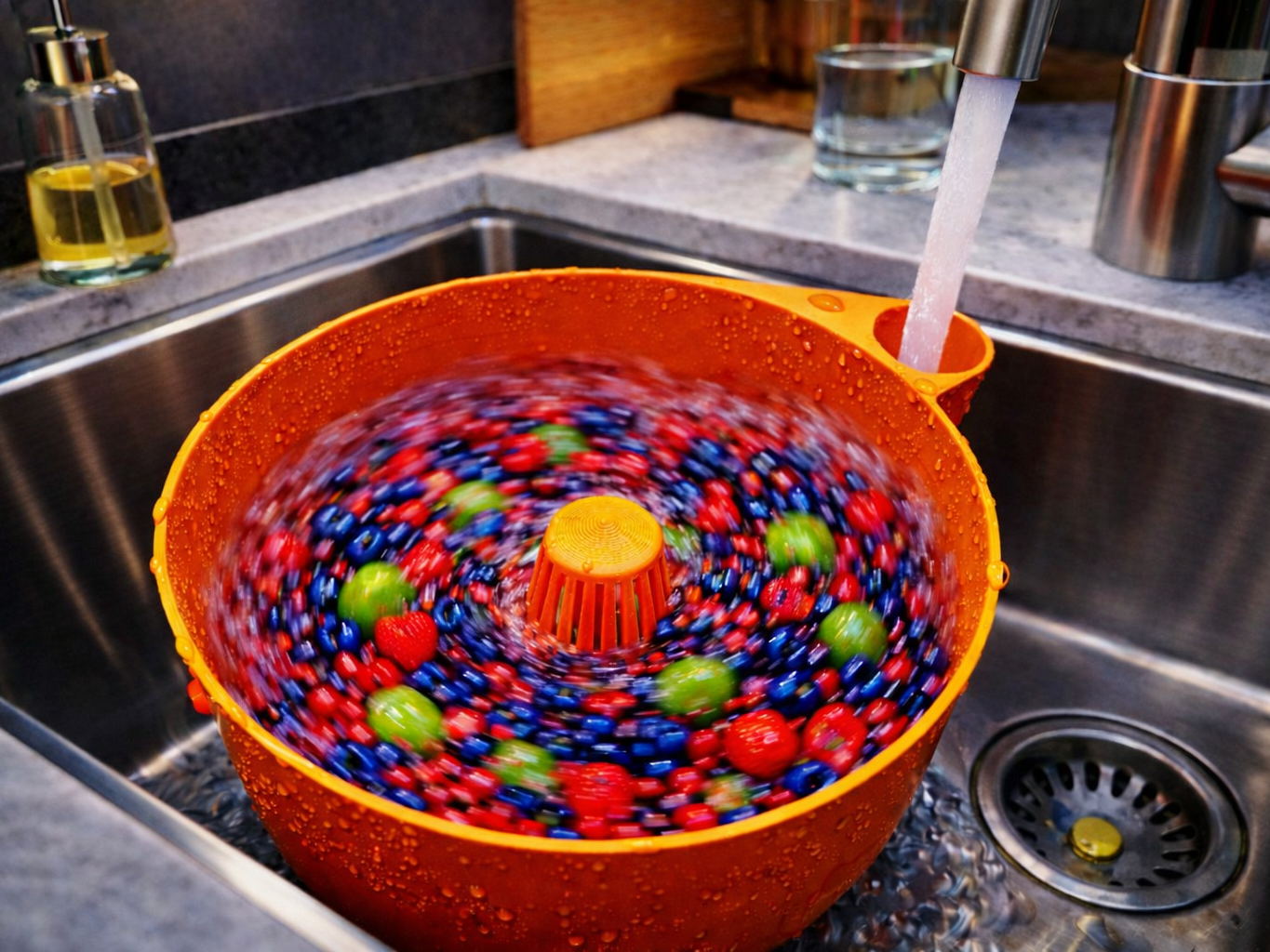 FruitSpin – Kitchen Vortex Washer