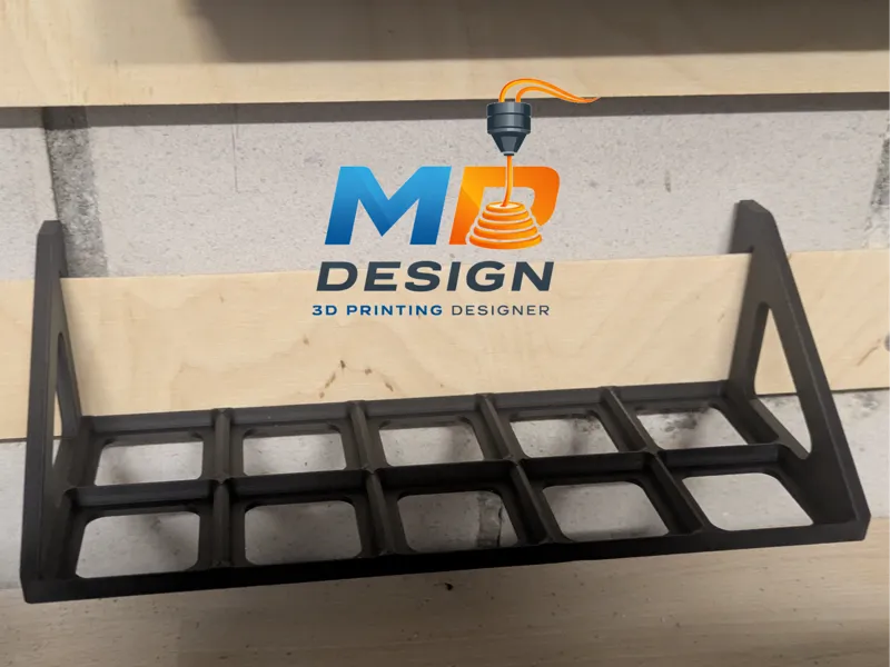 French Cleat Gridfinity Shelf - Various sizes