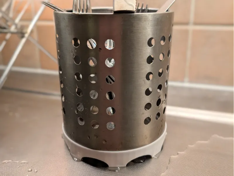Ikea Ordning Cutlery stand - Drainage spacer fix 