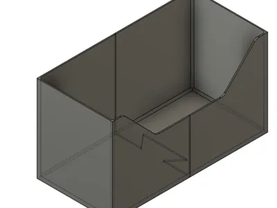 Tall kitchen drawer - without divider