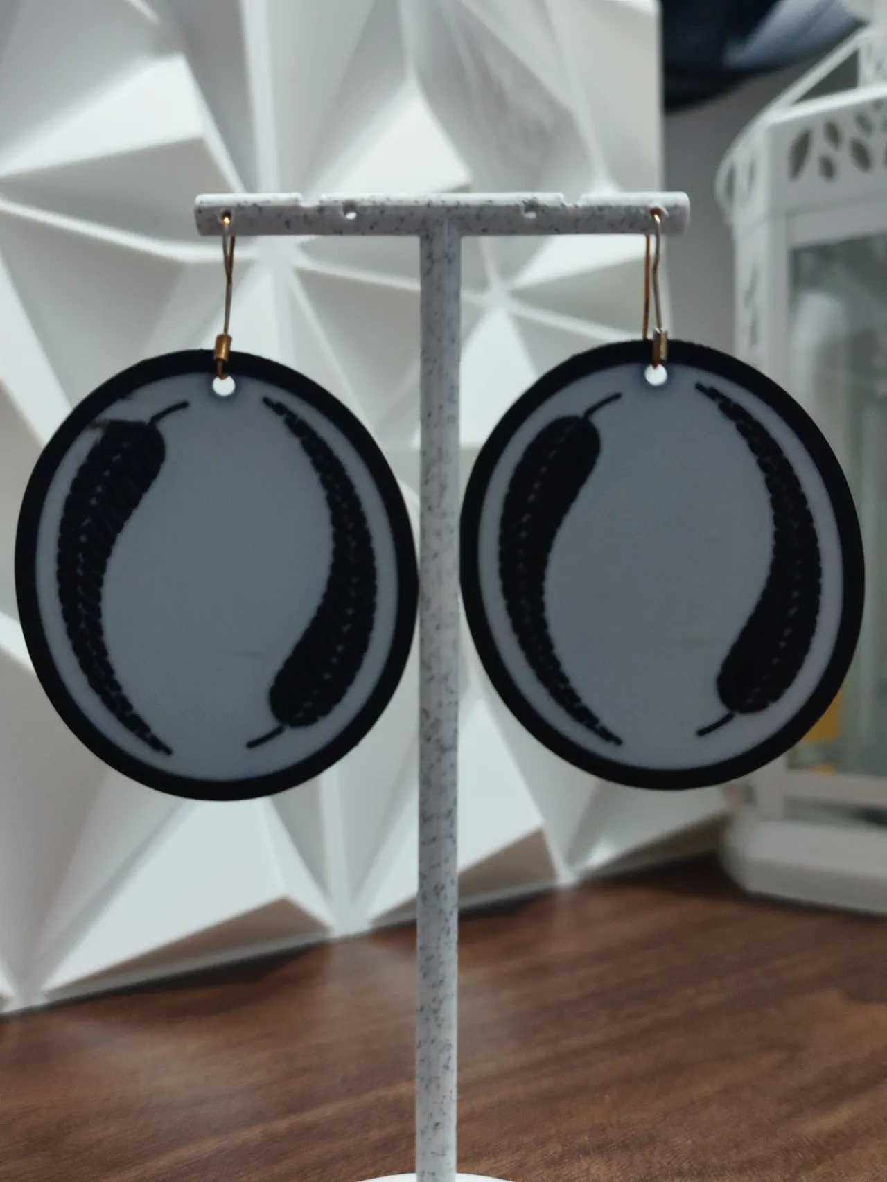 Aretes Laurel Moderno view 3