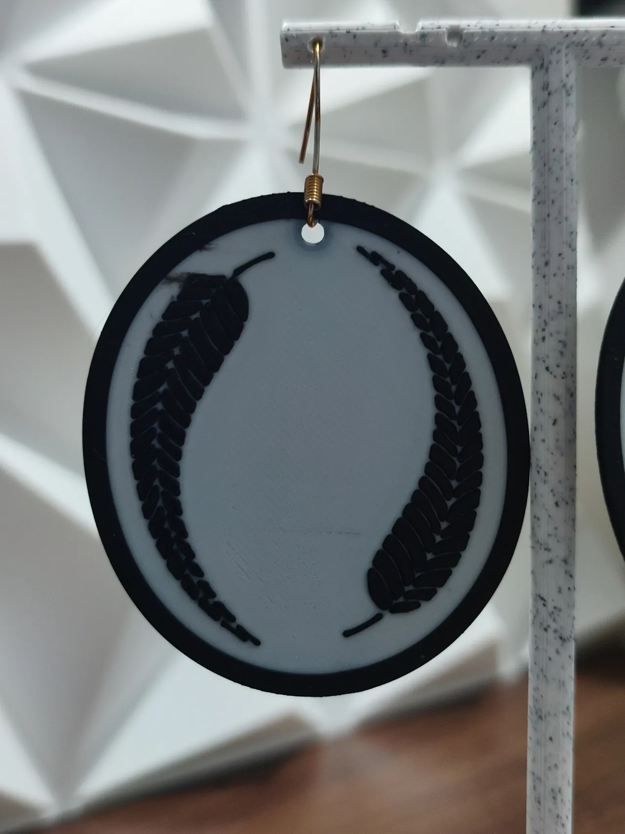 Aretes Laurel Moderno view 4