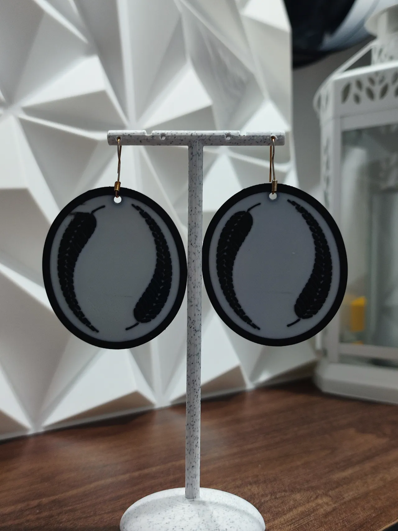 Aretes Laurel Moderno view 2