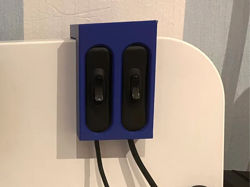 MALM Bettgestell Halter für Ikea Schalter 2x