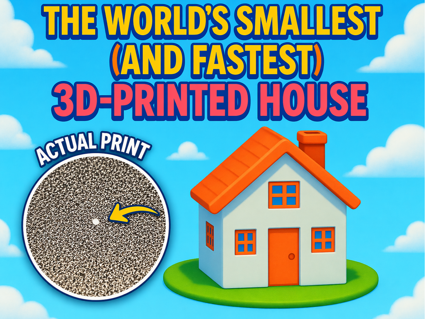 The World’s Smallest 3D-Printed House