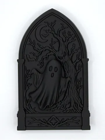 Adorno temático: Haunted Tree and Ghost Desk Decor — vista de referencia 2