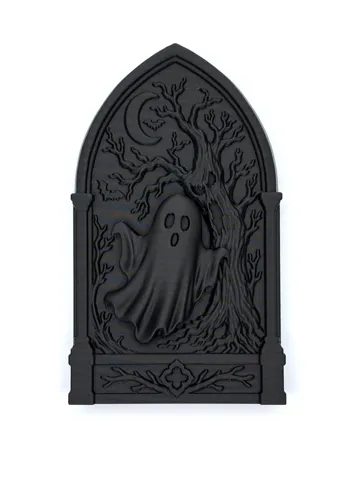 Adorno temático: Haunted Tree and Ghost Desk Decor — vista de referencia 3