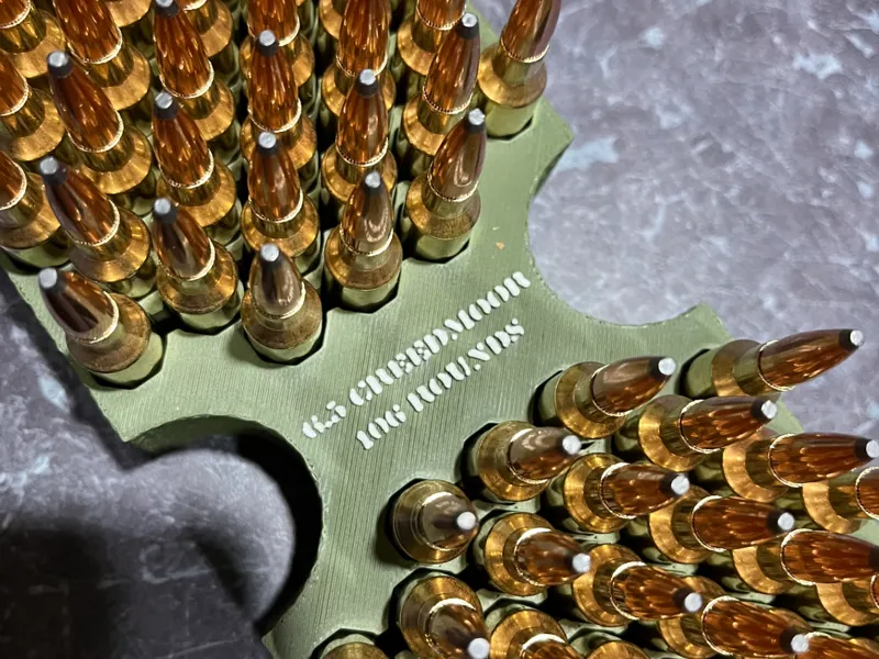 6.5 Creedmoor Ammo Can Insert V3 Design & Spacer