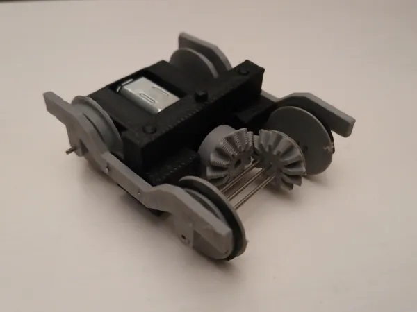 Base de bogie pour maquette de train
