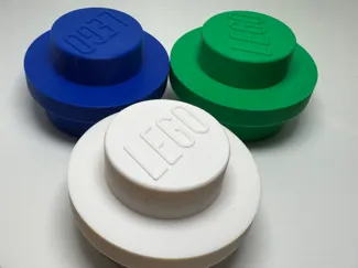 Giant Brick 1x1 Round Plate (10:1 Scale)