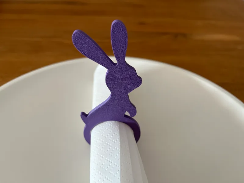 Easter Napkin Holder Bunny 2