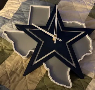 Dallas Cowboys Clock