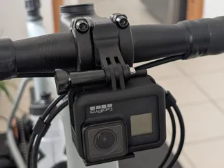 Cube gravel - Gopro attachment