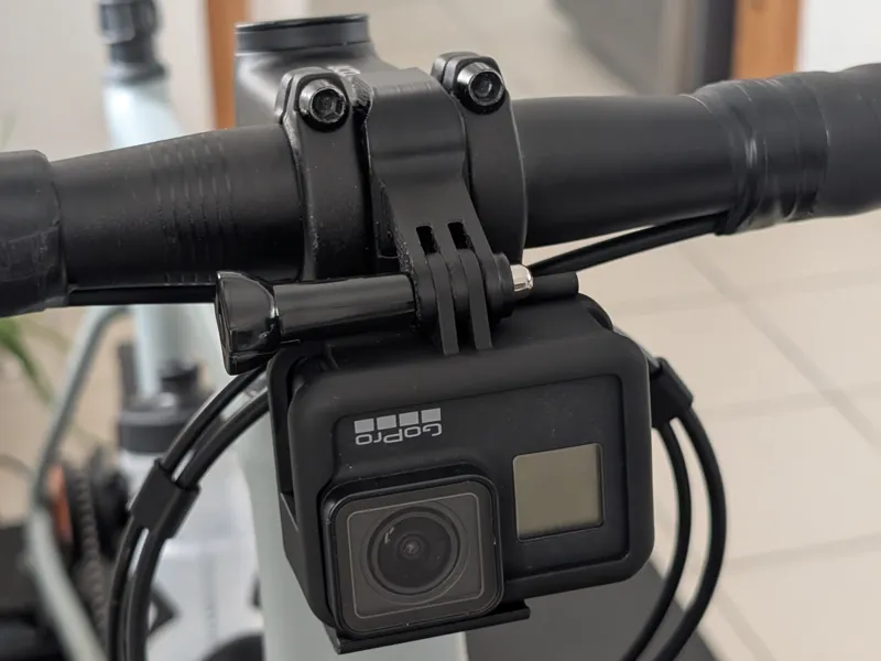 Cube gravel - Gopro attachment