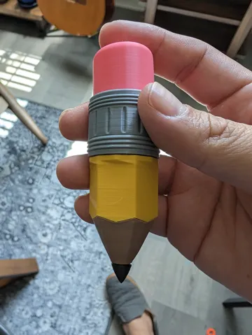 Objeto manipulable: Chonky Pencil Fidget clickers noAMS needed — vista de referencia 3