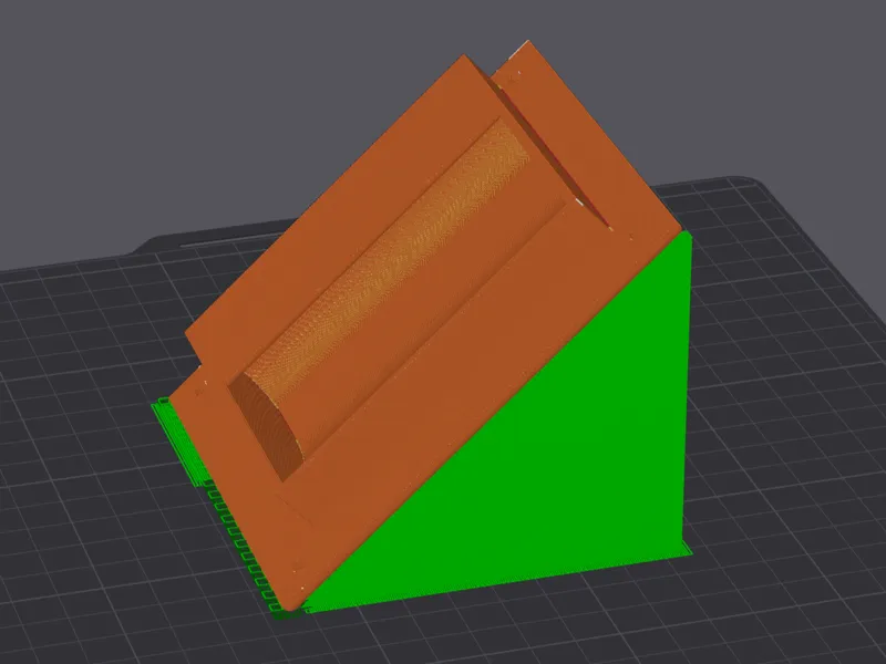Hollow / Recessed handle 12mm for plates