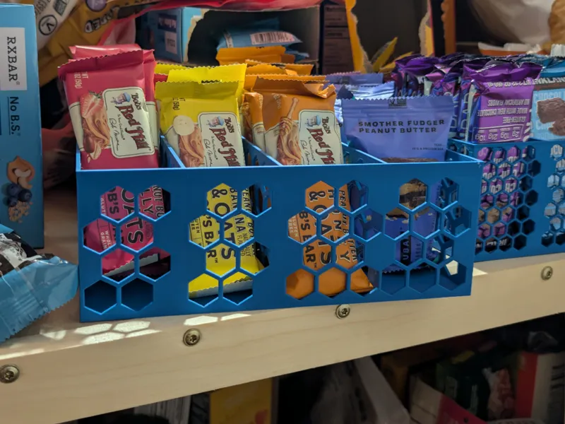 Pantry organizer - bar snacks