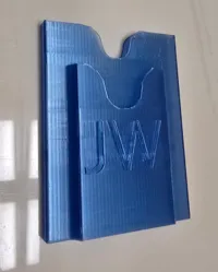 Tract-Card Holder WITHOUT retention clips