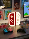 With controller buttons