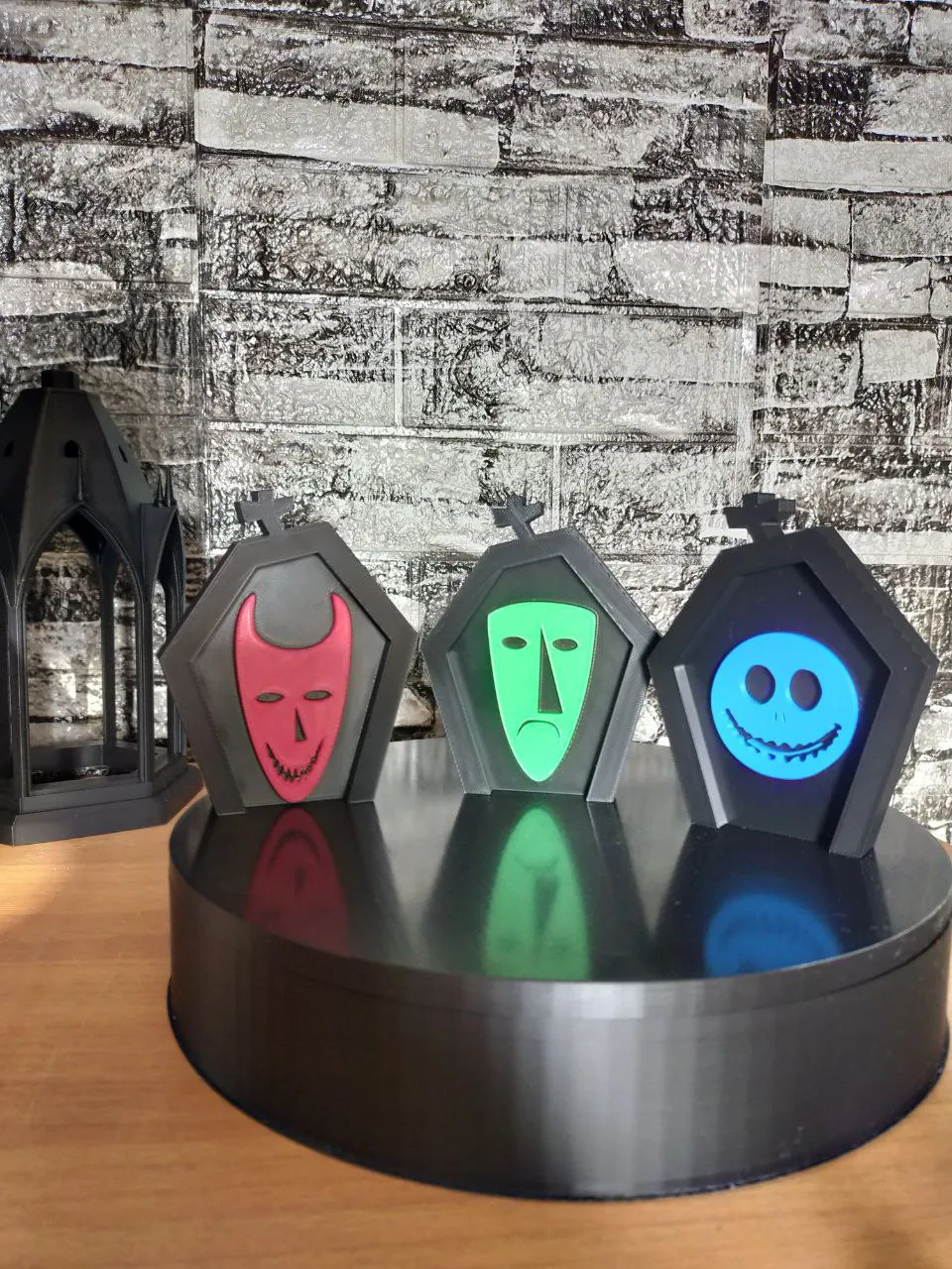 HALLOWEEN FRIDGE MAGNET - LOCK, SHOCK AND BARREL - Free 3D Print Model ...