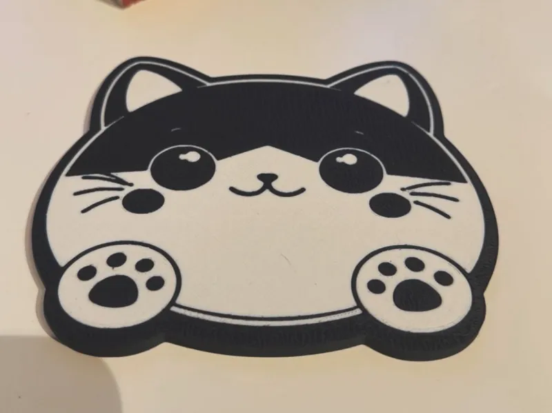 Tassenuntersetzer Katze