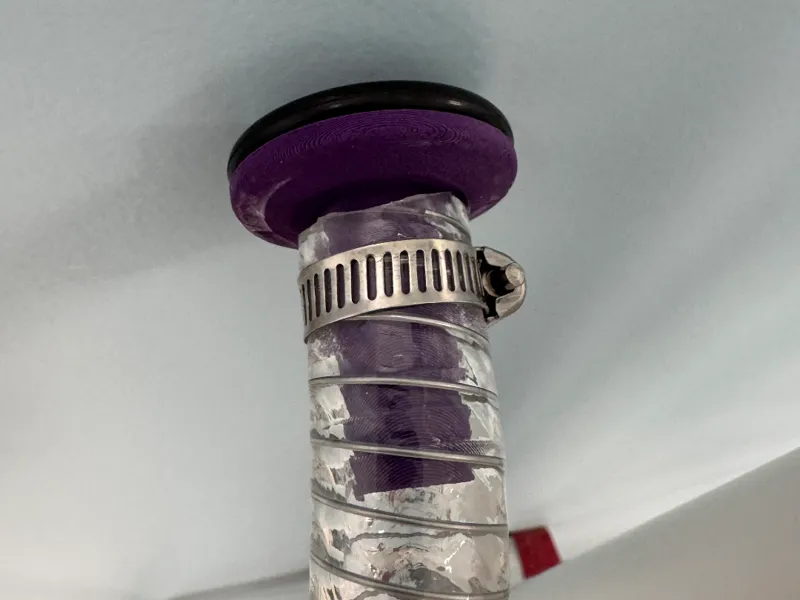 KF-25 to 1/2" Tube Adaptor Complete Fitting