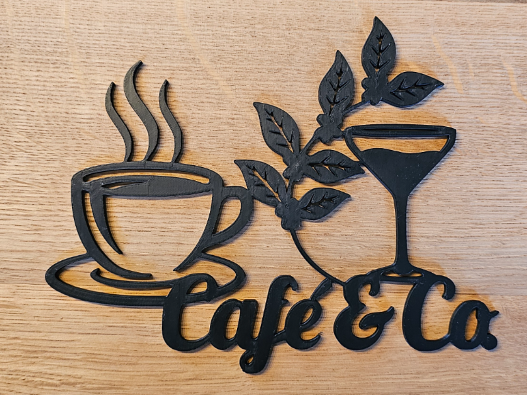 Café & Co. – Ultimative Coffee & Cocktail Wandbild