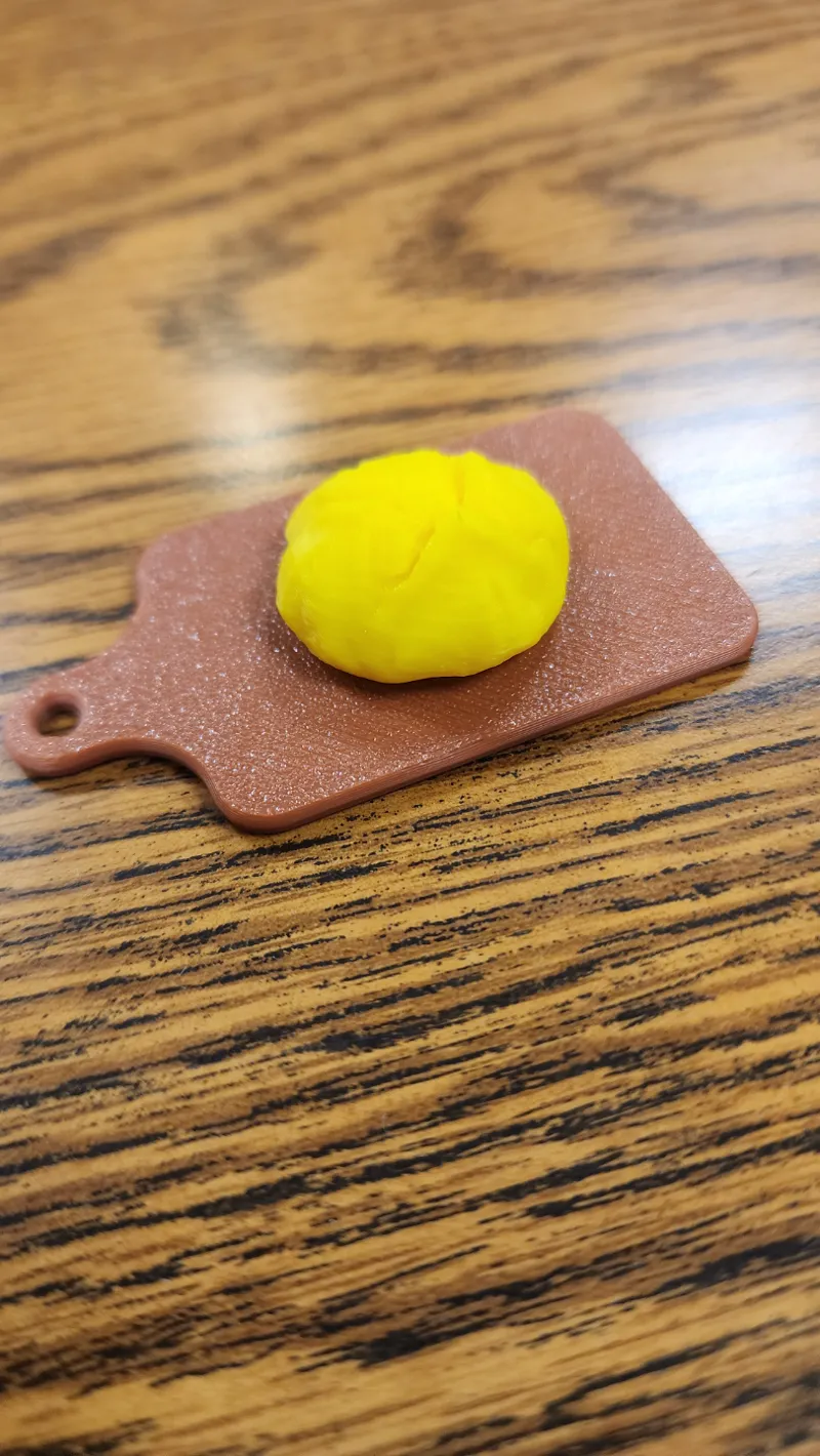 Mini Sourdough Bread Board Keychain