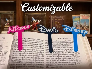 Accesorio de lectura: Customizable Disney Kids Bookmark — vista de referencia 2