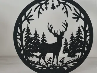 Deer Ring Lamp