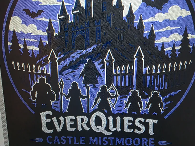 Everquest Zone Emblem - Castle Mistmoore