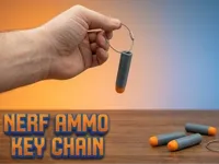 Nerf Ammo Key Chain
