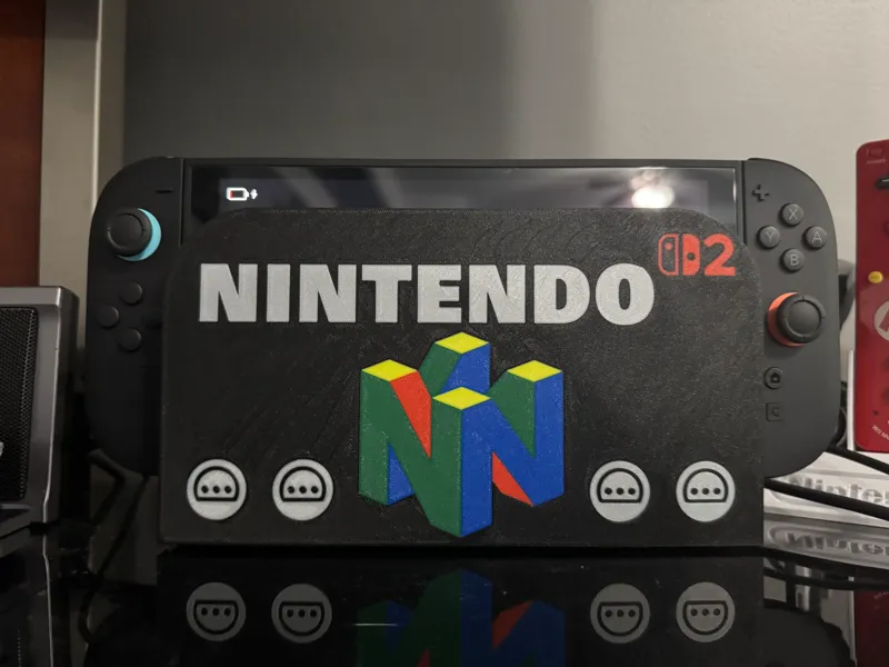 Switch 2 Nintendo 64 Dock Cover