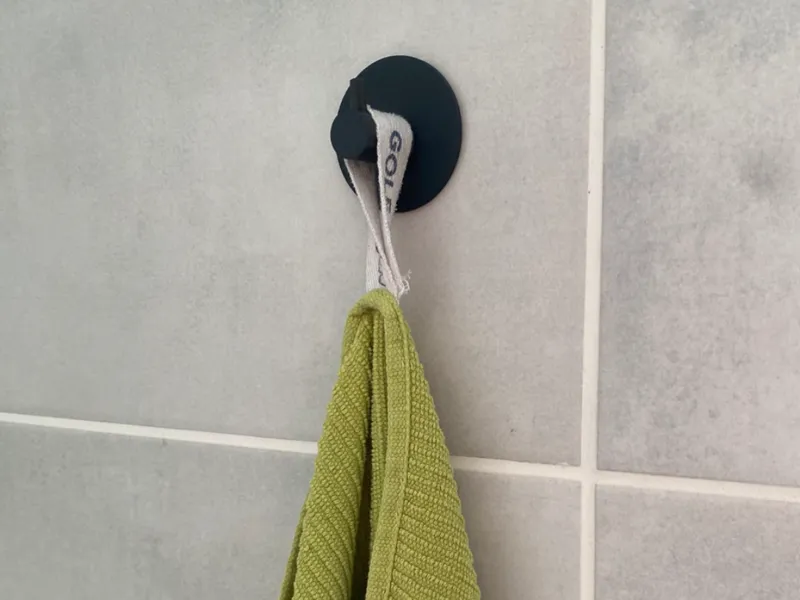 Simple Print in place Towel holder