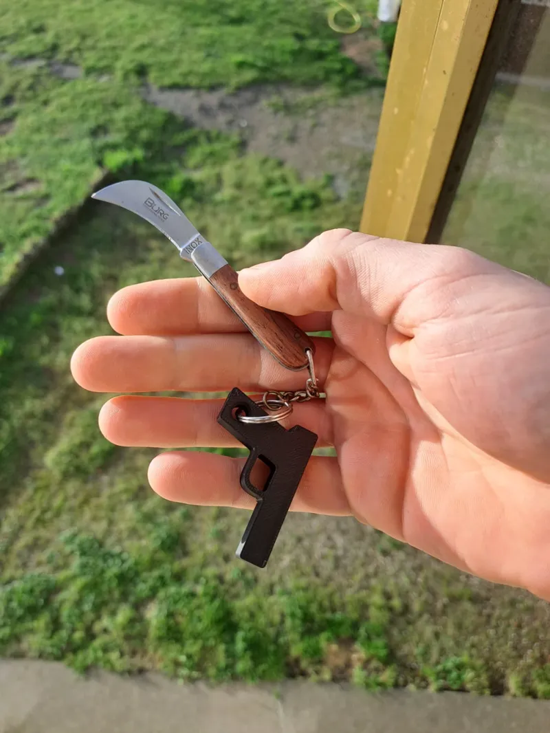 Glock Gun Keychain