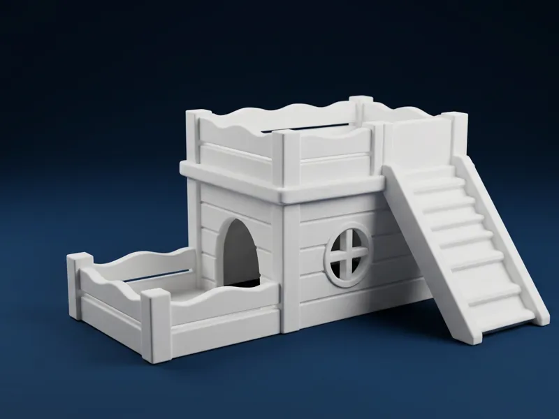 Miniature Hamster House