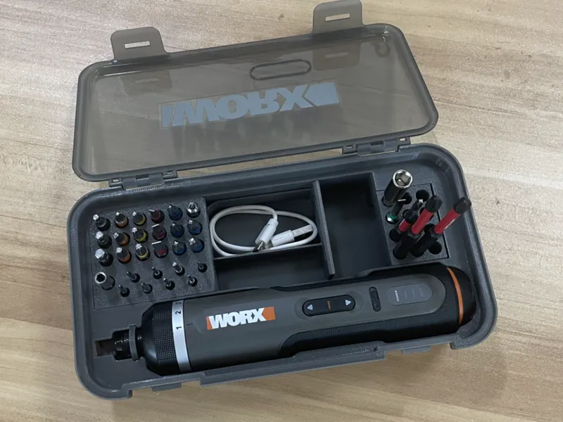 威克士 WORX WX242 电动螺丝刀收纳盒 长批头内胆替换件