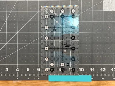 Fisker Rotary Mat Square - Ruler Guide