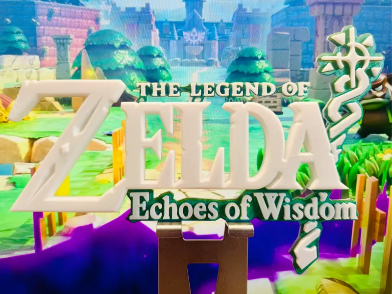 Zelda: Echoes of Wisdom- Display-Aufsteller Logo