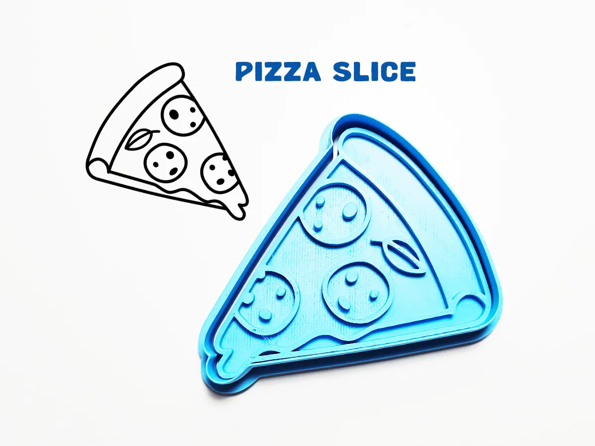 Emporte-pièce/tampon part de pizza