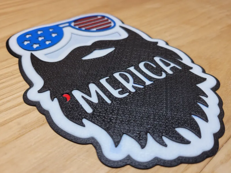 Merica Man - Freedom Wall Art / Decor 