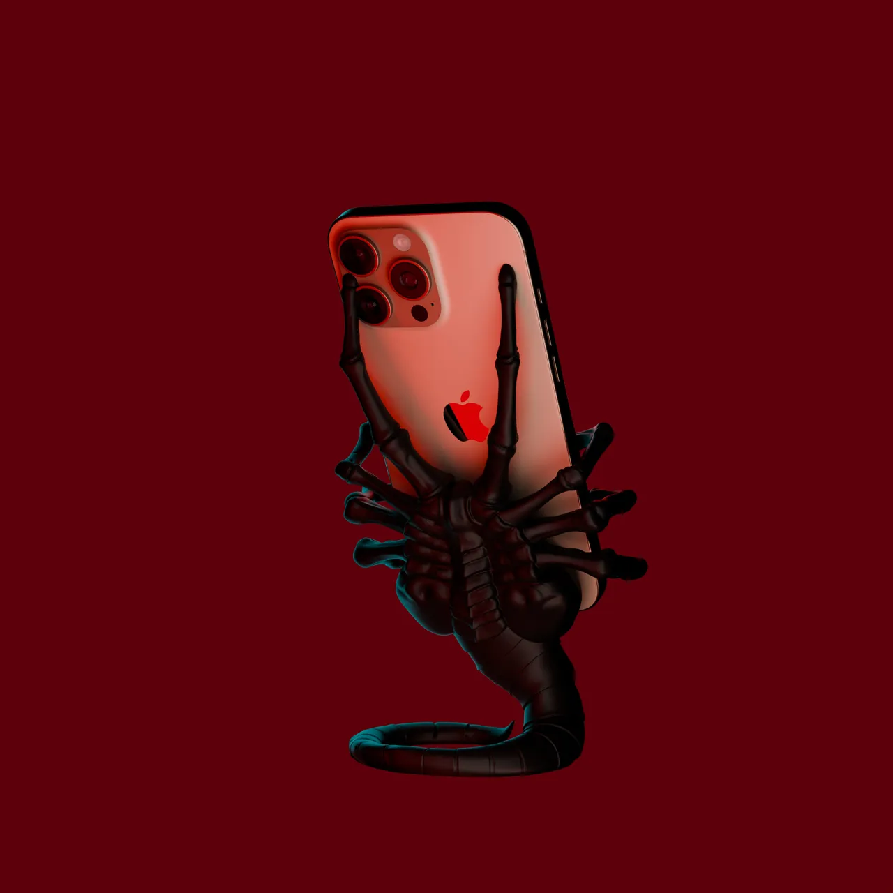 Alien Facehugger Phone Holder view 3