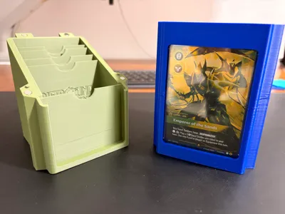 Magnetic single deckbox for Riftbound TCG
