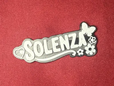 Solenza Door Sign 2-Color | Ready-to-Print 3MF